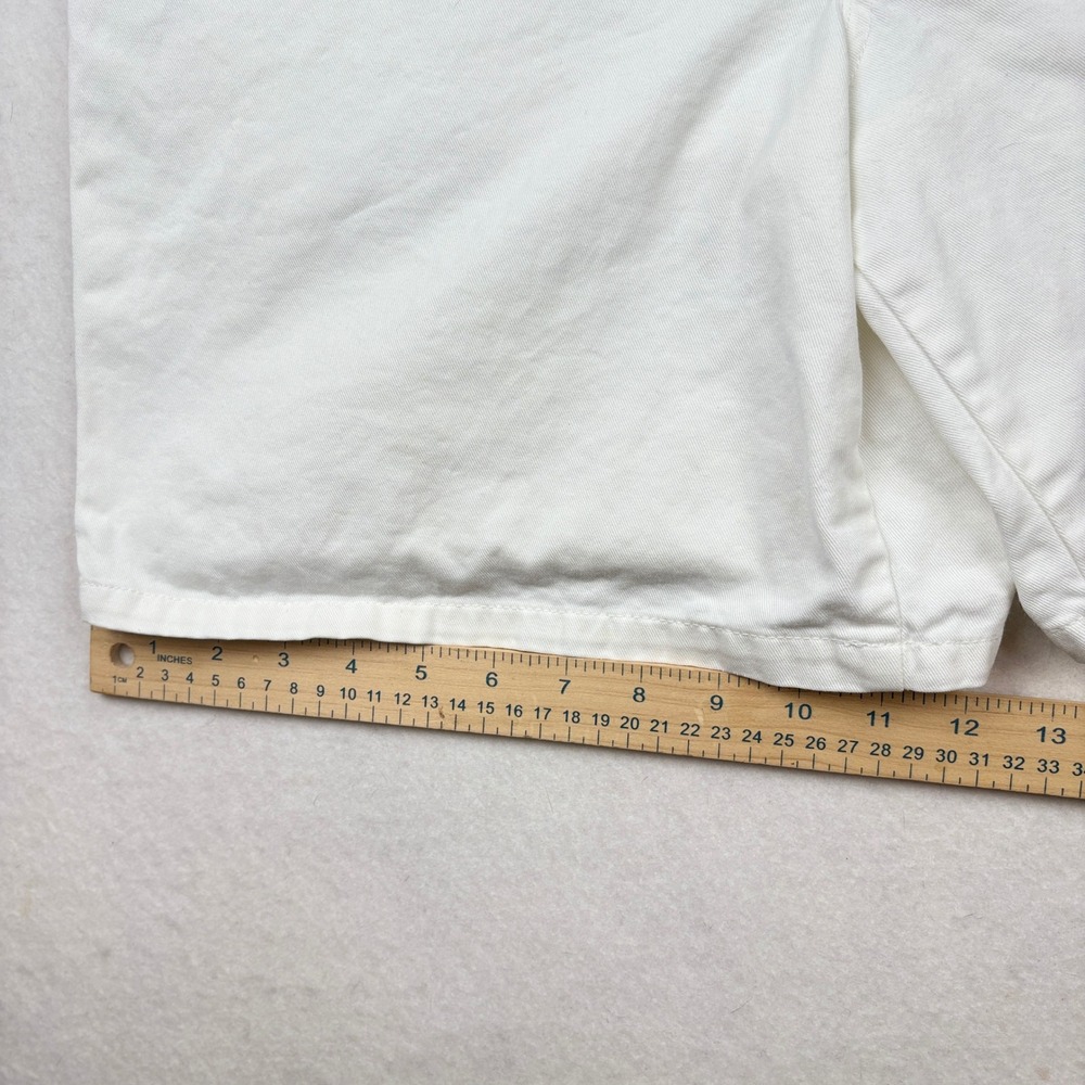 Eddie Bauer Denim Shorts Womens 12 High Rise Relaxed - Picture 5 of 8